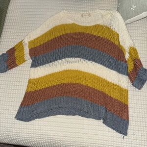 Striped Multicolor Women's Sweater